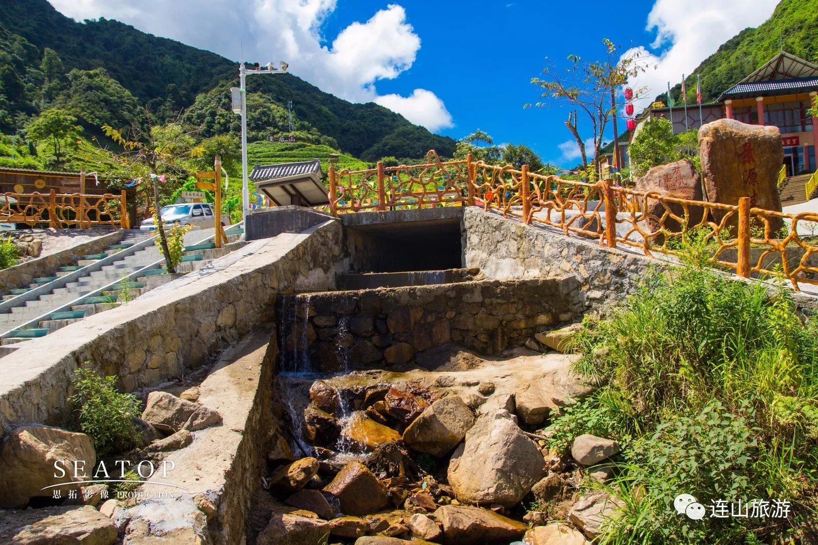 连山旅游〗有茶有景有玩有食,连山皇后山茶庄园 山有