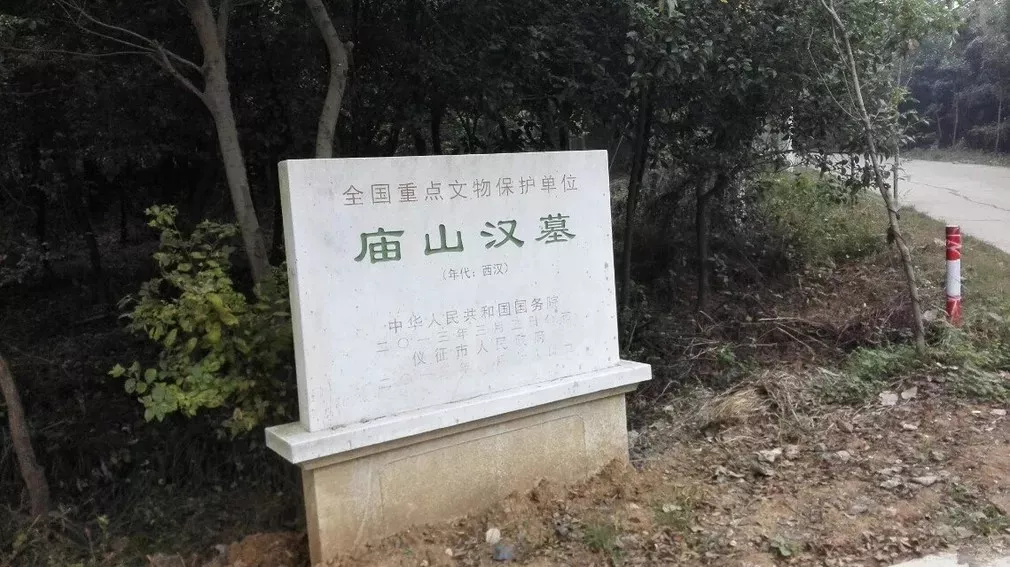 庙山汉墓图片