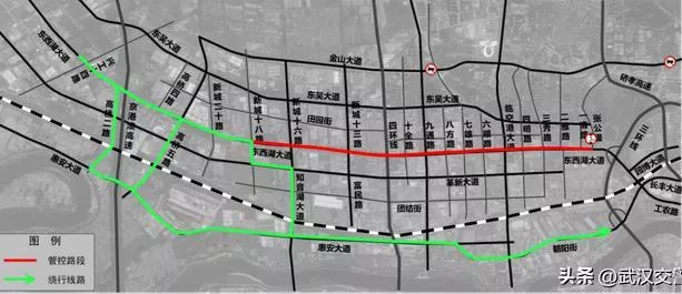 武汉G107国道东西湖段施行单双号限行