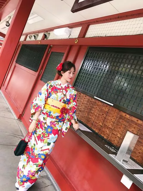 东京浅草寺和服体验 东京浅草寺和服租赁哪家好